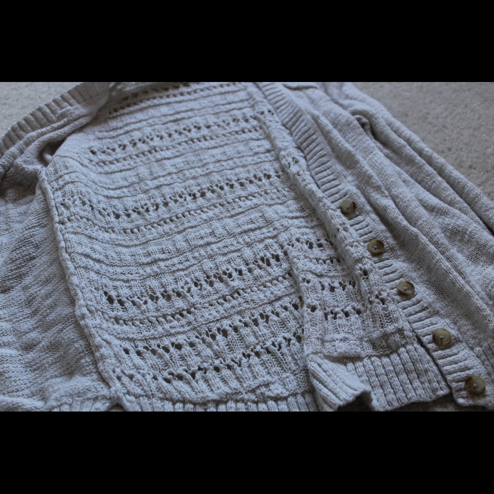 Beige cardigan